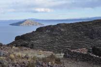 Ilha de Amantani, no lago Titicaca, no Peru